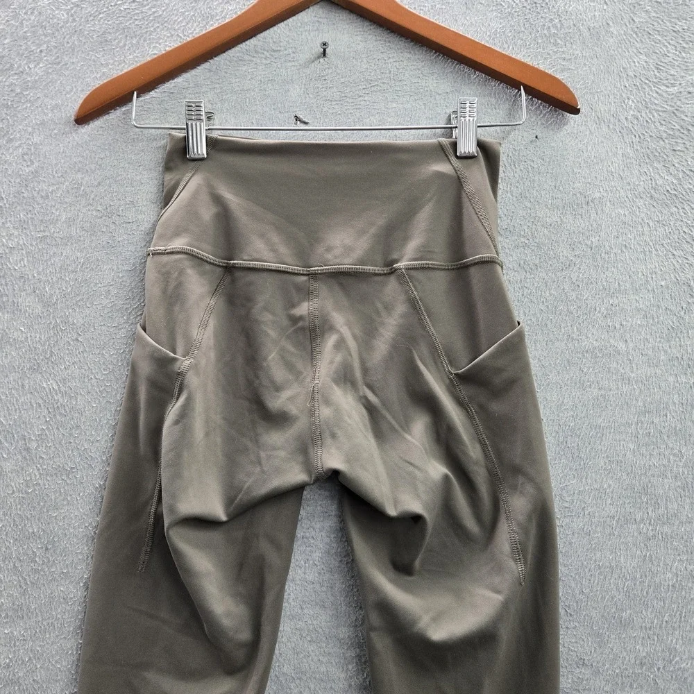 Lululemon Women Activewear Pants 4 Gray Wunder Train Yoga Legging 25